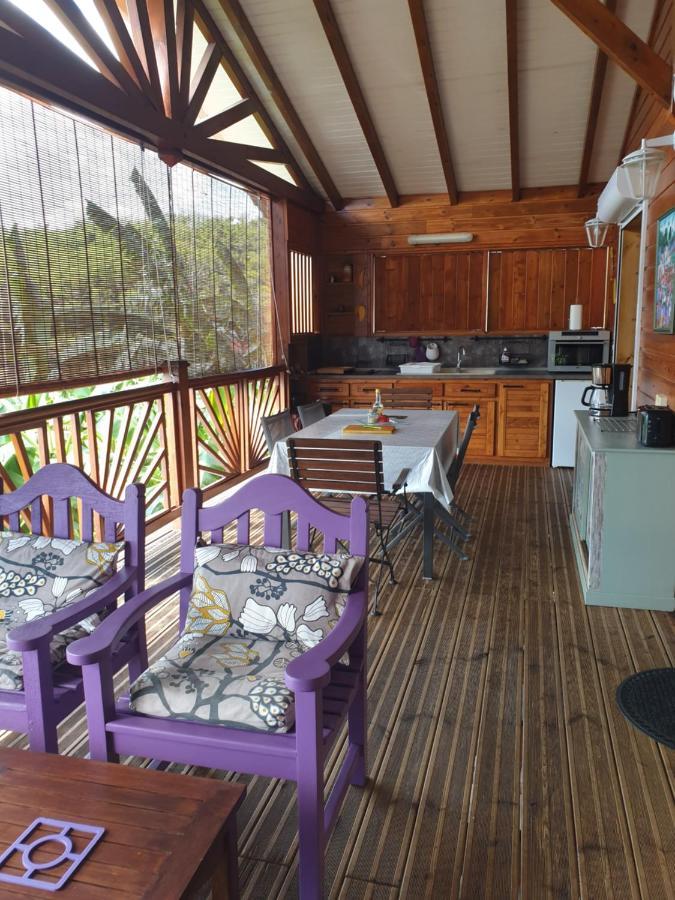 Gite 4 Etoiles, La Vieille Sucrerie St Claude Guadeloupe, Jacuzzi Spa Privatif, Vue Exceptionnelle Sur La Mer Des Caraibes Бас-Тер Экстерьер фото