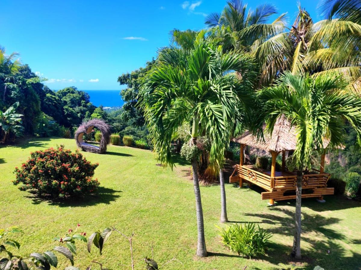 Gite 4 Etoiles, La Vieille Sucrerie St Claude Guadeloupe, Jacuzzi Spa Privatif, Vue Exceptionnelle Sur La Mer Des Caraibes Бас-Тер Экстерьер фото